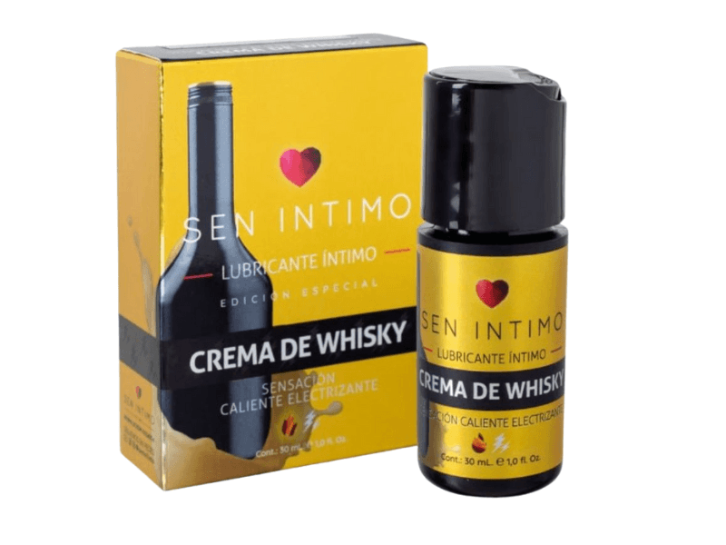 Lubricante Crema de Whisky Electrizante x 30 ml – Exclusiva SEN Íntimo