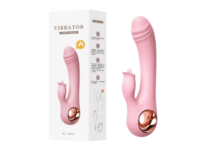 Vibrador con Lengua y Calefacción - Lilo
