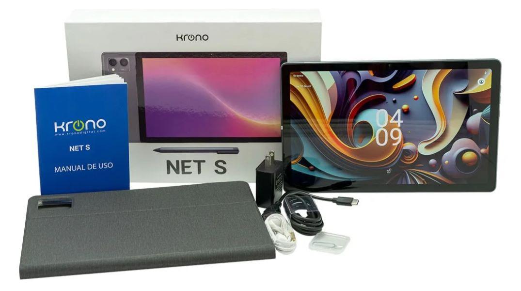 Tablet Krono Net S – 16GB RAM 128GB ROM Dual SIM 4G Pantalla 10" FHD Batería 6000mAh