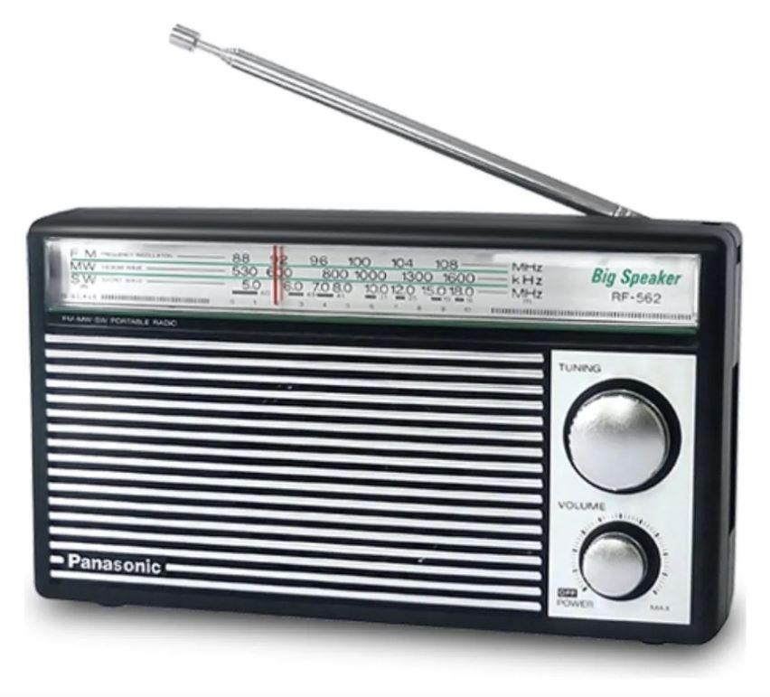Radio portátil Panasonic RF-562DD2 – 3 bandas (FM/MW/SW) – 800 mW