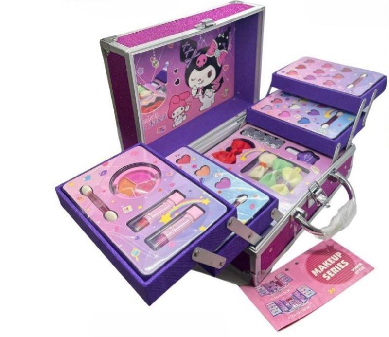 Set De Belleza Maletin Caja Maquillaje Para Niñas Kumori Cosmeticos
