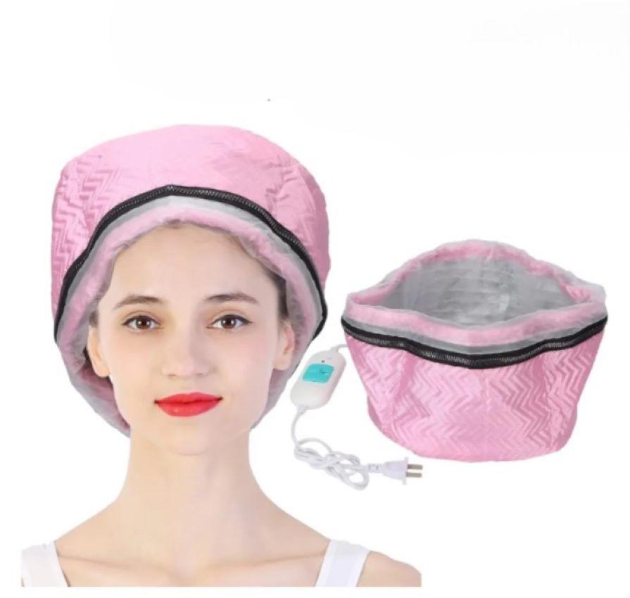 Gorro Térmico Eléctrico Ajustable para Tratamientos Capilares