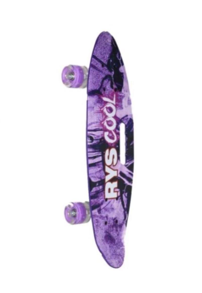 Patineta Ligera Estampada Tabla Skate Tipo Penny Recreativa